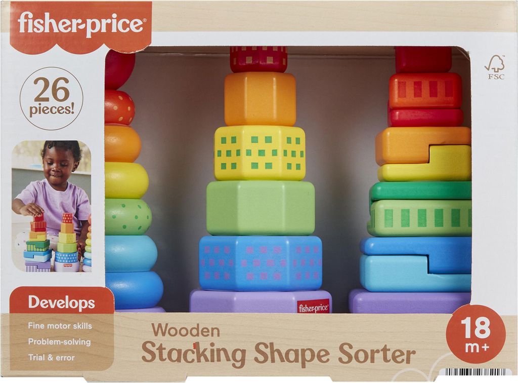 Fisher-Price Farben und Formen Stapelspiel