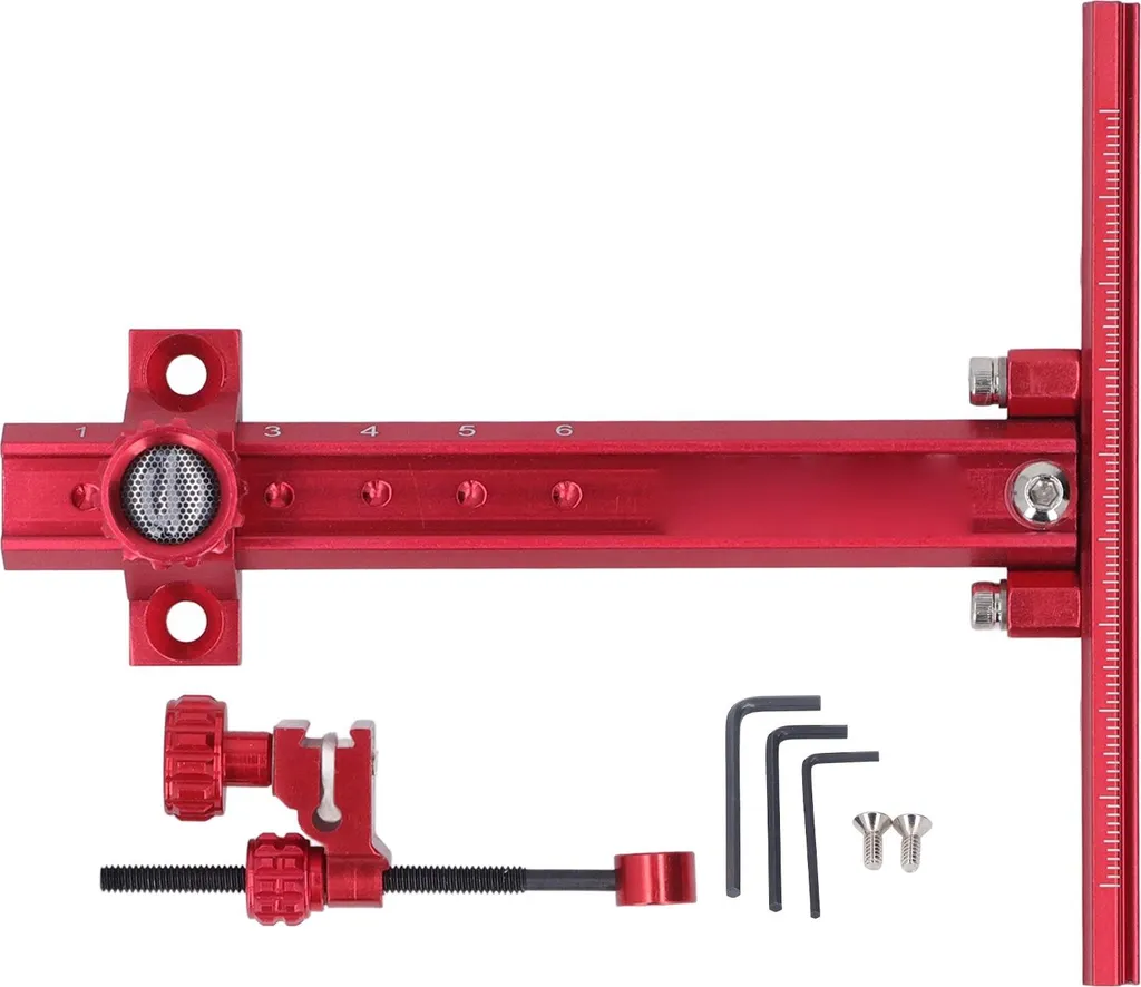 Viseur anti-vibrations Bug Sehung en métal réglable pour arc recurve