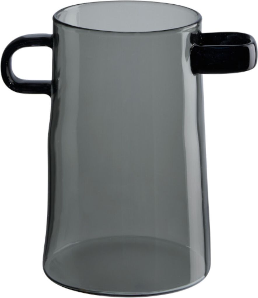 ASA Selection Rayu Keramik Vase, matte Oberfläche, grau, 11 cm