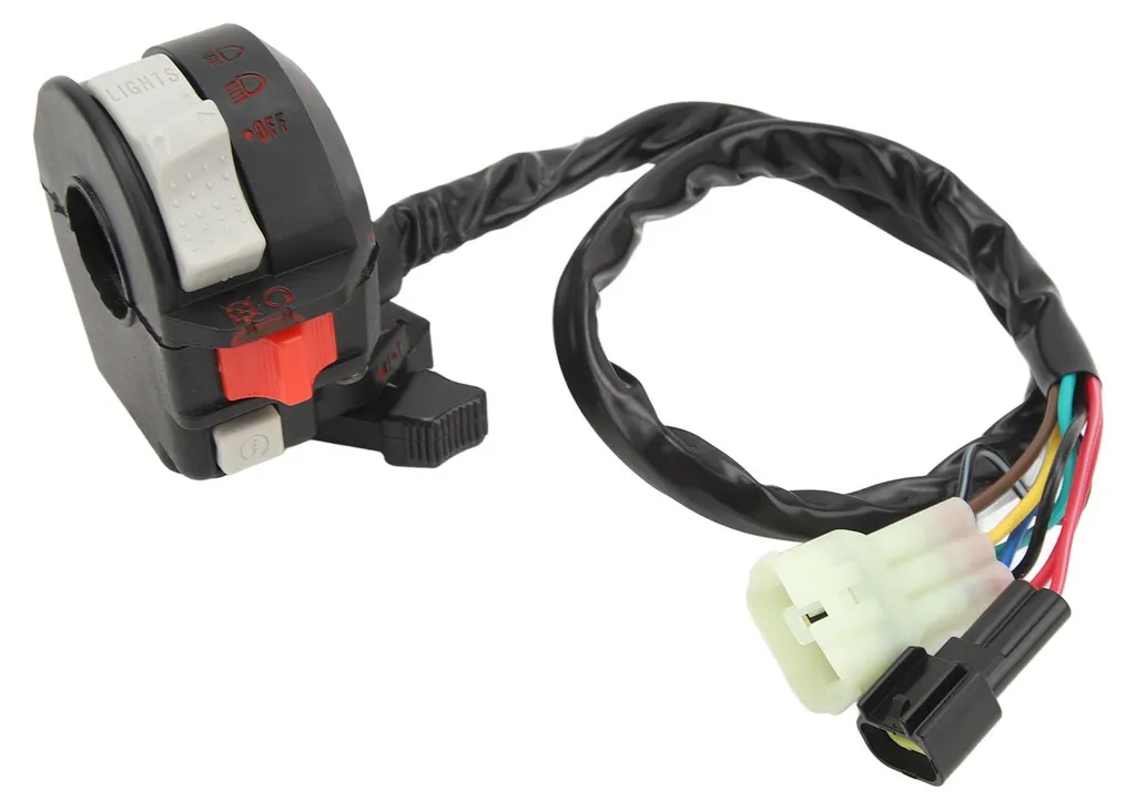 Commodo gauche pour Raptor 660 - Commande moteur et éclairage 5LP