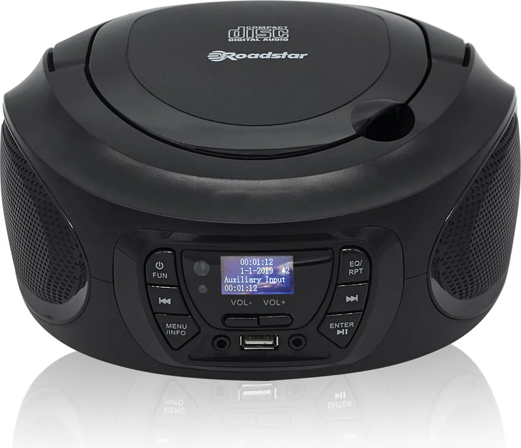 Radio DAB+ sans Interférences avec Lecteur CD MP3 et Télécommande Pratique