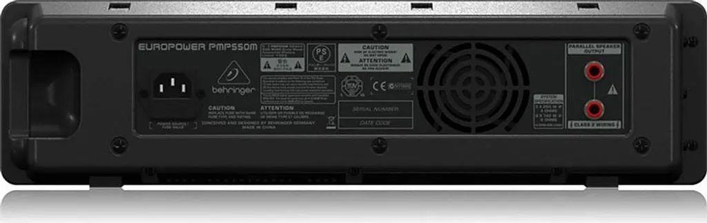 Table de mixage Behringer PMP550M idéale pour chant et conférence
