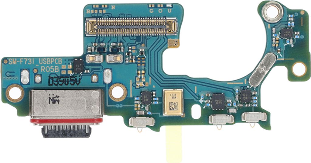 Original Samsung Galaxy Z Flip5 F731B Ladebuchse Mikrofon USB Dock Connector Board & Werkzeug
