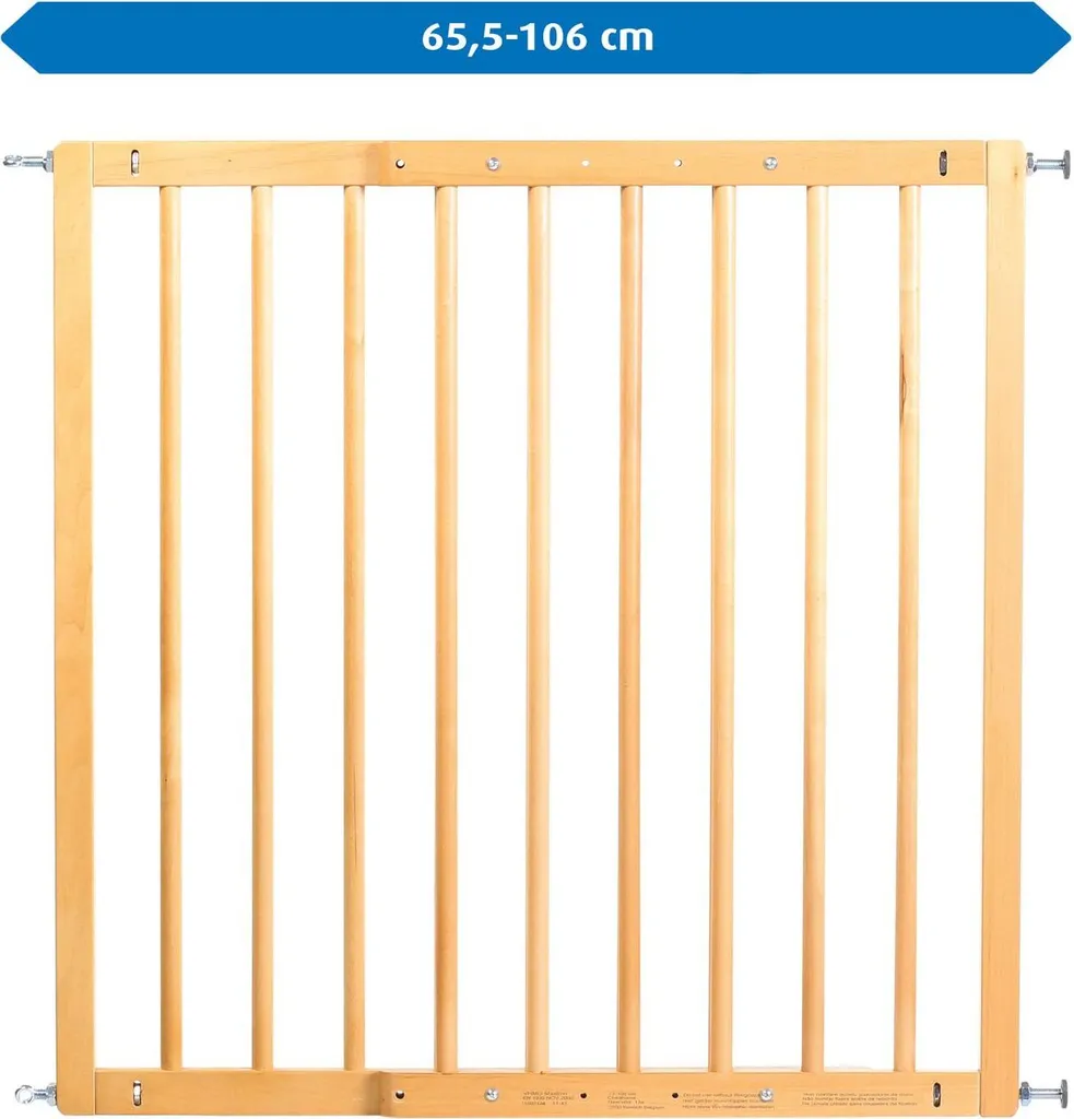 Barrière de sécurité pour enfant reer Basic protection escalier bois - 9