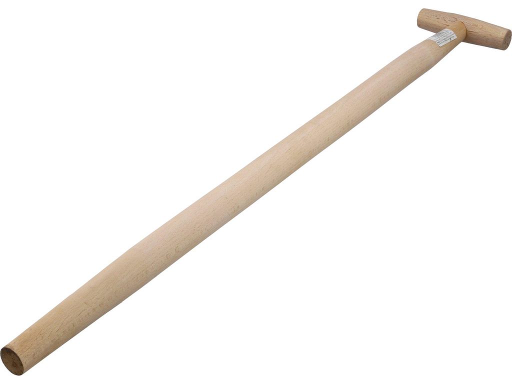 T-Griff-Stiel für Spaten, 90 cm, Buchenholz, Spatenstiel