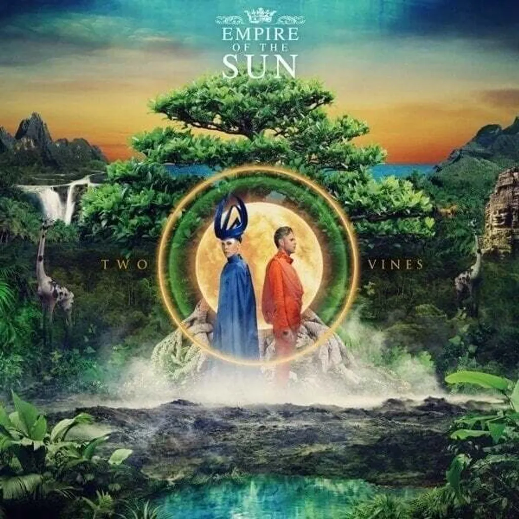 Disque Vinyle Two Vines Empire Of The Sun LP Vert Évitez les Pressages Noir