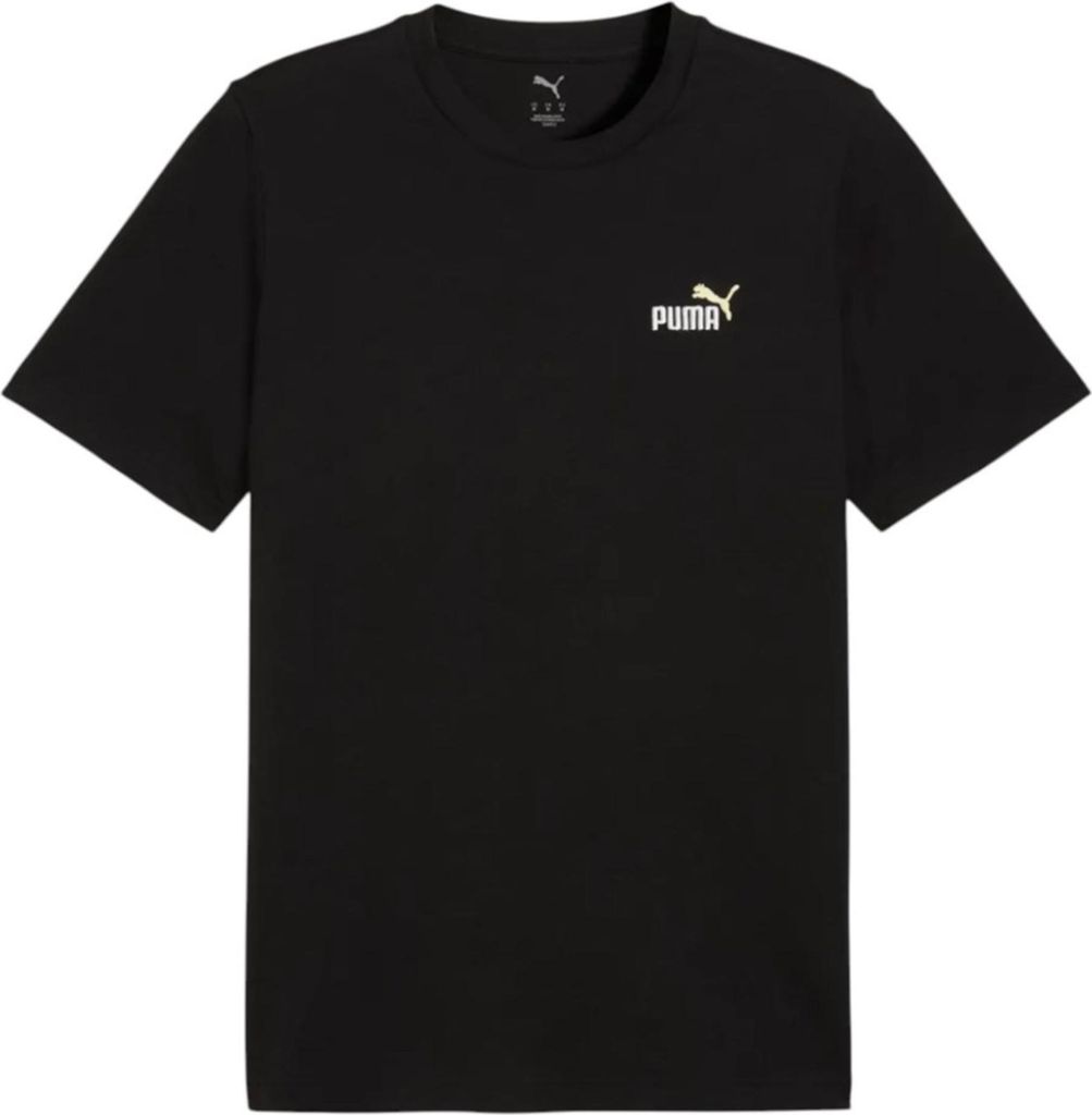 Puma ESS 2 COLOR Small No. 1 Logo Tee - schwarz, Größe:XXL