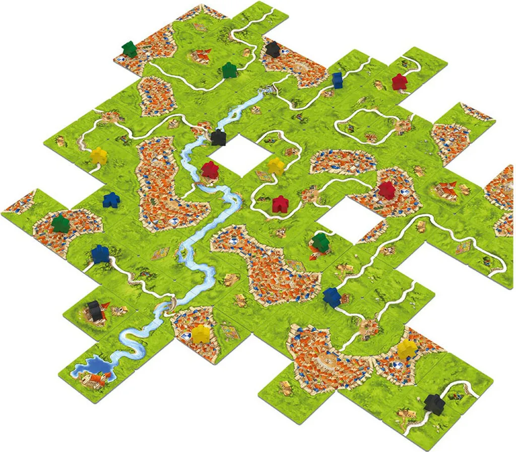 Jeu de société Carcassonne Devir BGCARCAS2 Édition Multicolore Taille Unique - 10