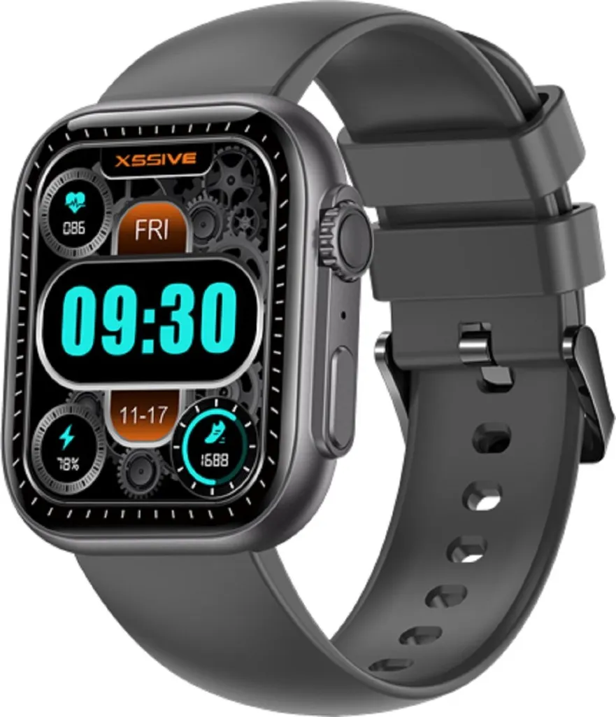 Orologio XSS-SW6B Nero: Lo Smartwatch Robusto per la Vita Vera
