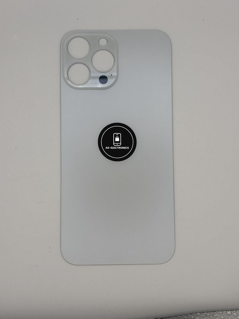 Rückseite Glas für iPhone 13 Pro Silber – Backcover Big Produktbild 