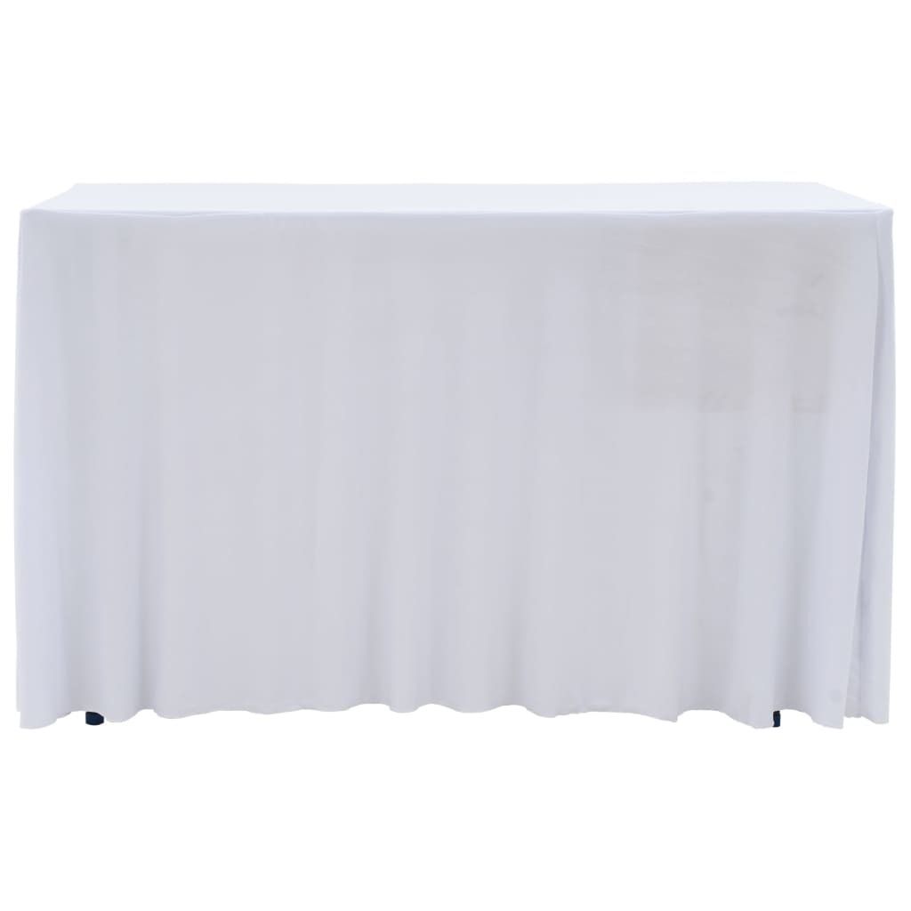 Copertura Elastica per Tavolo con Gonna 2pz 120x6,5x74cm Immagine del prodotto 