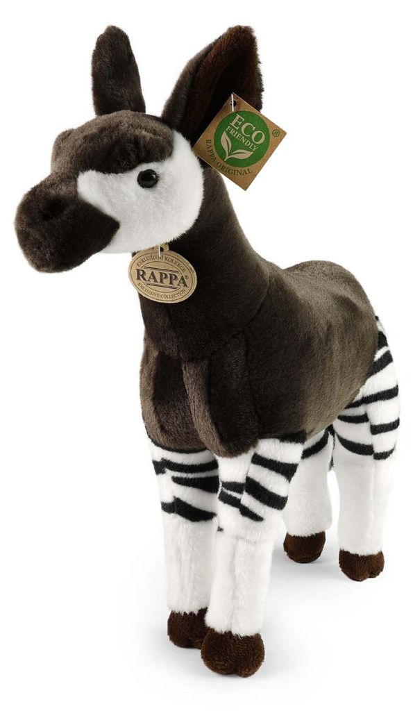 Okapi-Plüschtier, 32 cm, umweltfreundlich Produktbild 