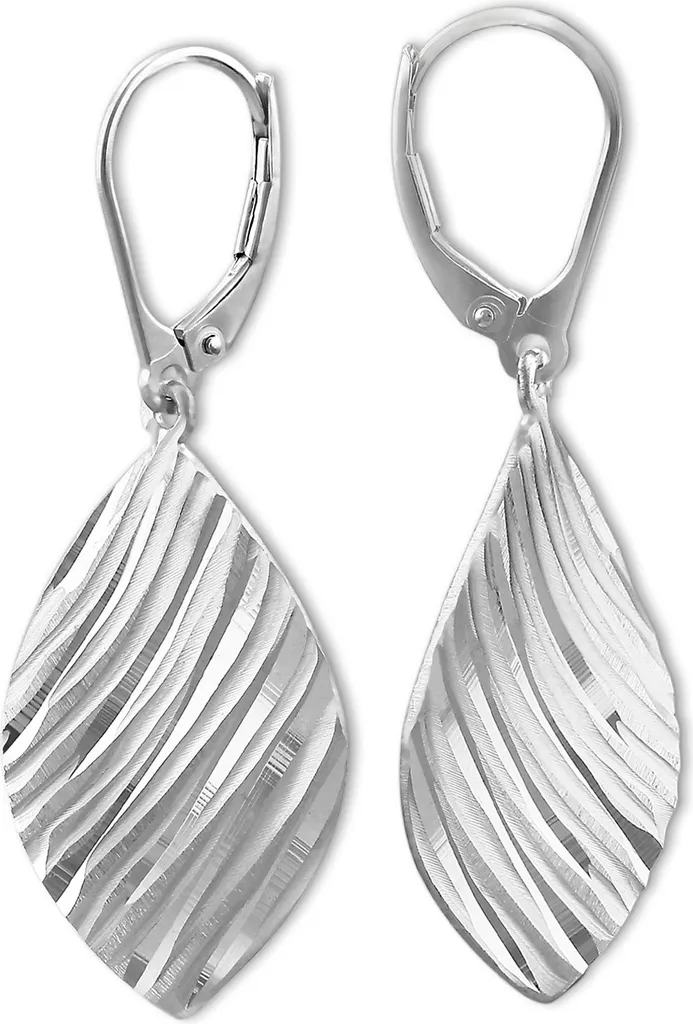 SilberDream Boucles d'oreilles Triangles Argent 925 - SDO4320J Femme