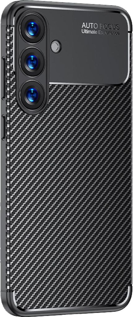 Handy Hülle für Samsung Galaxy S25 Carbon Look Cover Case Produktbild 