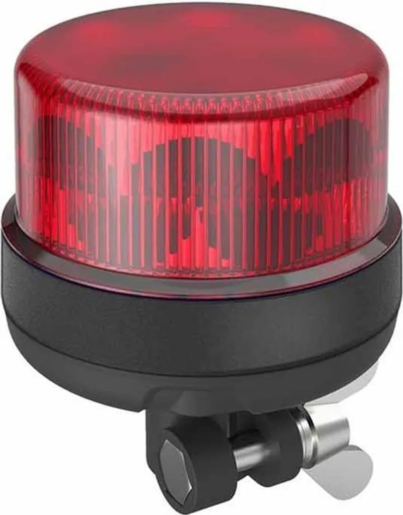 Segnalatore LED Rosso 24V HELLA | Omologato per Veicoli Industriali