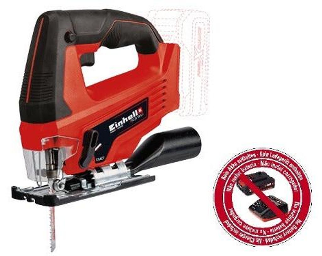Seghetto alternativo a batteria 18V (NON INCLUSA) con Immagine del prodotto 