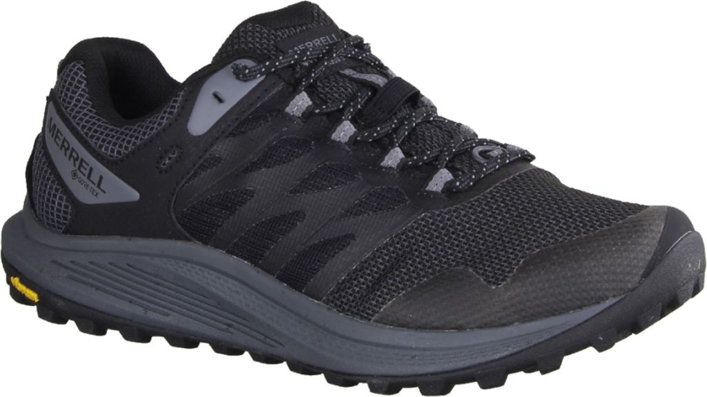 Merrell Nova 3 GTX Herren Outdoor, Textil/Synthetik, Black, wasserdicht - Wanderschuhe Outdoor Herren, Schwarz, textil/synthetik (goretex wasserdic...