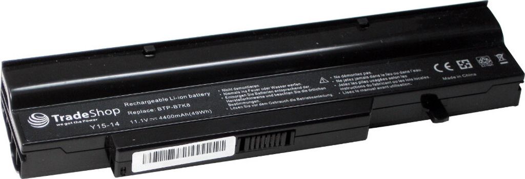 Hochleistungs Laptop Notebook AKKU 4400mAh für Fujitsu-Siemens Amilo Pro Exprimo Mobile V5505 V5545 V6505 V6535 V6545 und für Medion Akoya E5211 ...