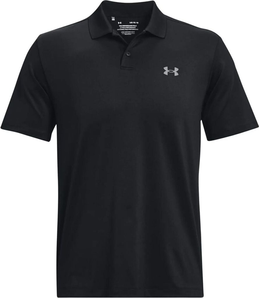 Under Armour Performance 3.0 Herren Poloshirt T-Shirt schwarz M