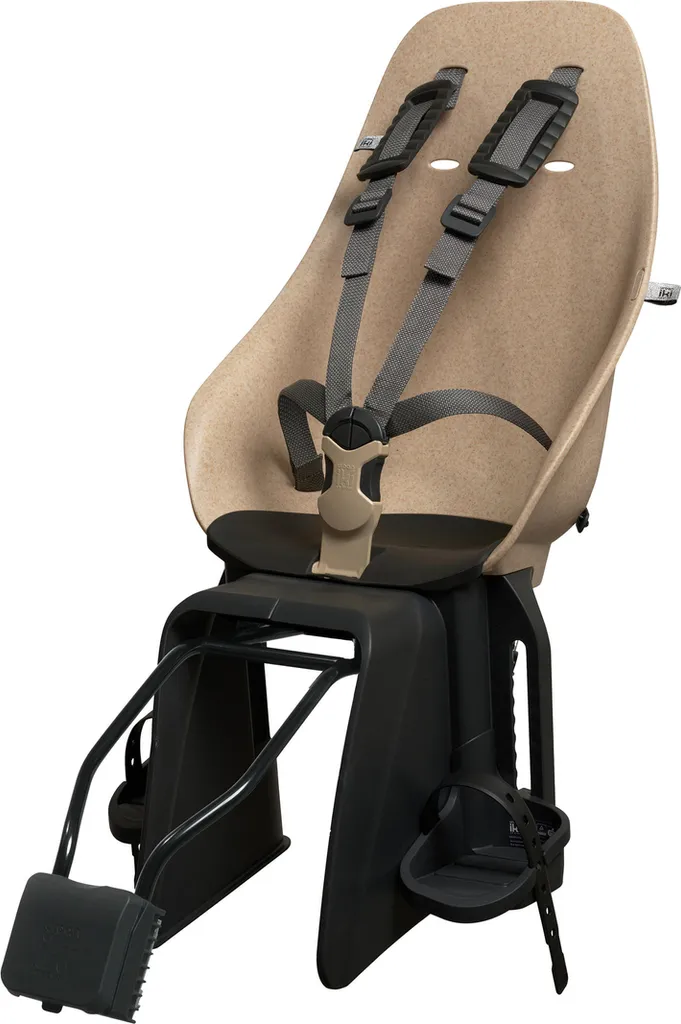 Solution Transport Vélo Enfant Urban Iki Sécurisé - Cadre Arrière Beige