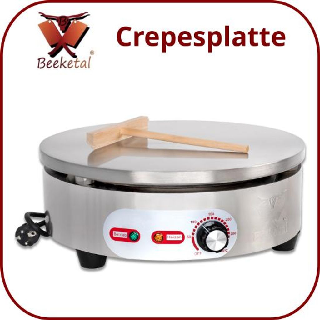 Beeketal Gastro Crepesplatte Crepesmaker BC40-1R Produktbild 