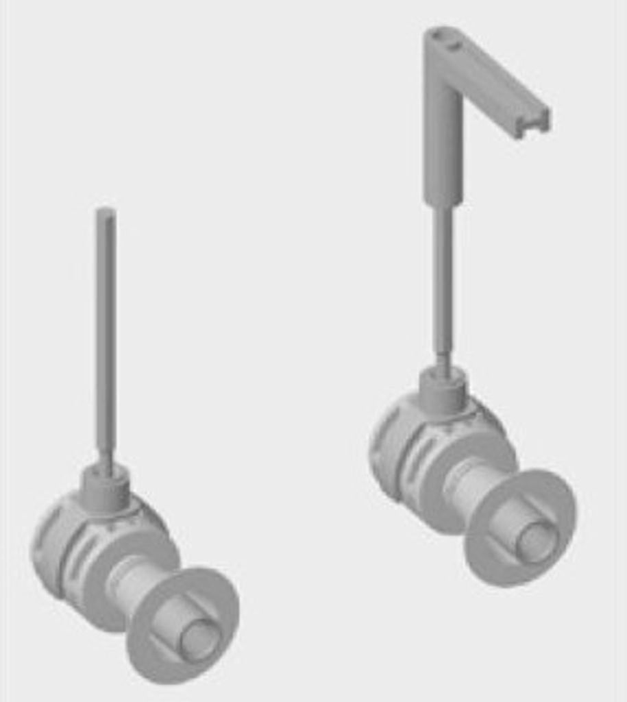 VITRA 316567YP1TE Befestigung-Set Ersatzteil V-Fit 2.0