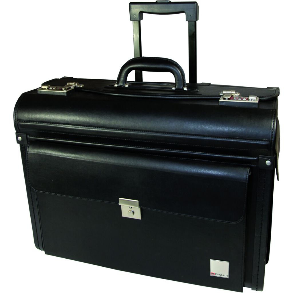 Masters PVC Rolling Pilot Case, PVC, 48 cm, 24 cm, 37 cm