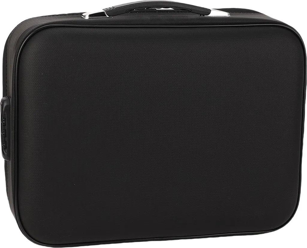 Boîte à documents ignifuge à coque dure avec trieur accordéon 13 plis