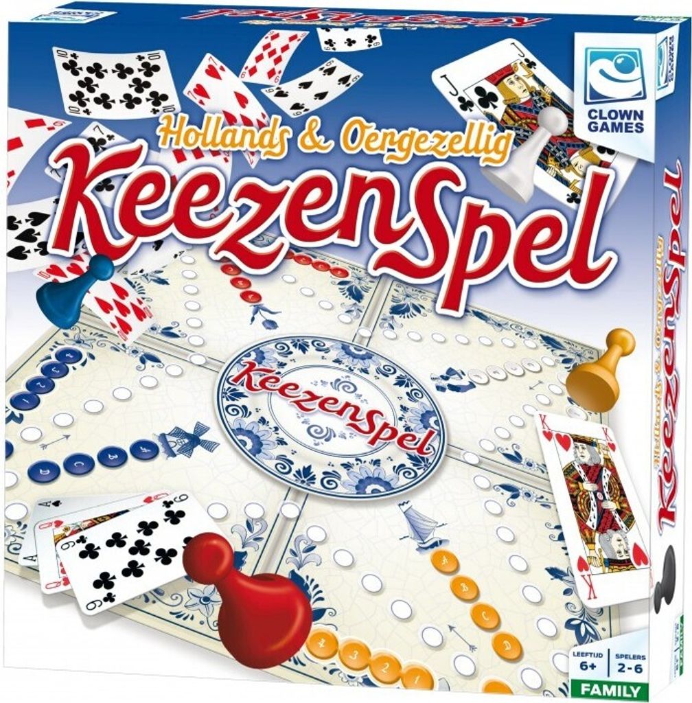 Clown Games Keezen-Spiel, 6 Jahr(e) Produktbild 