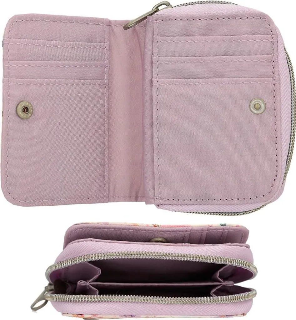 Portafoglio Depesche TOPModel Cowgirl - Lilla/Crema - Organizzatore Pocket - 5