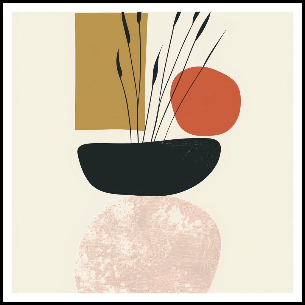 Plakat 100x100cm Formen der Natur