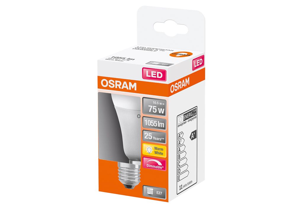 OSRAM 4058075433809 OSRAM LED-Lampe LED SUPERSTAR CLASSIC A Image du produit 