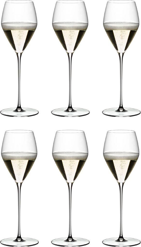 RIEDEL Veloce Champagner Weinglas, 6 Stück Produktbild 