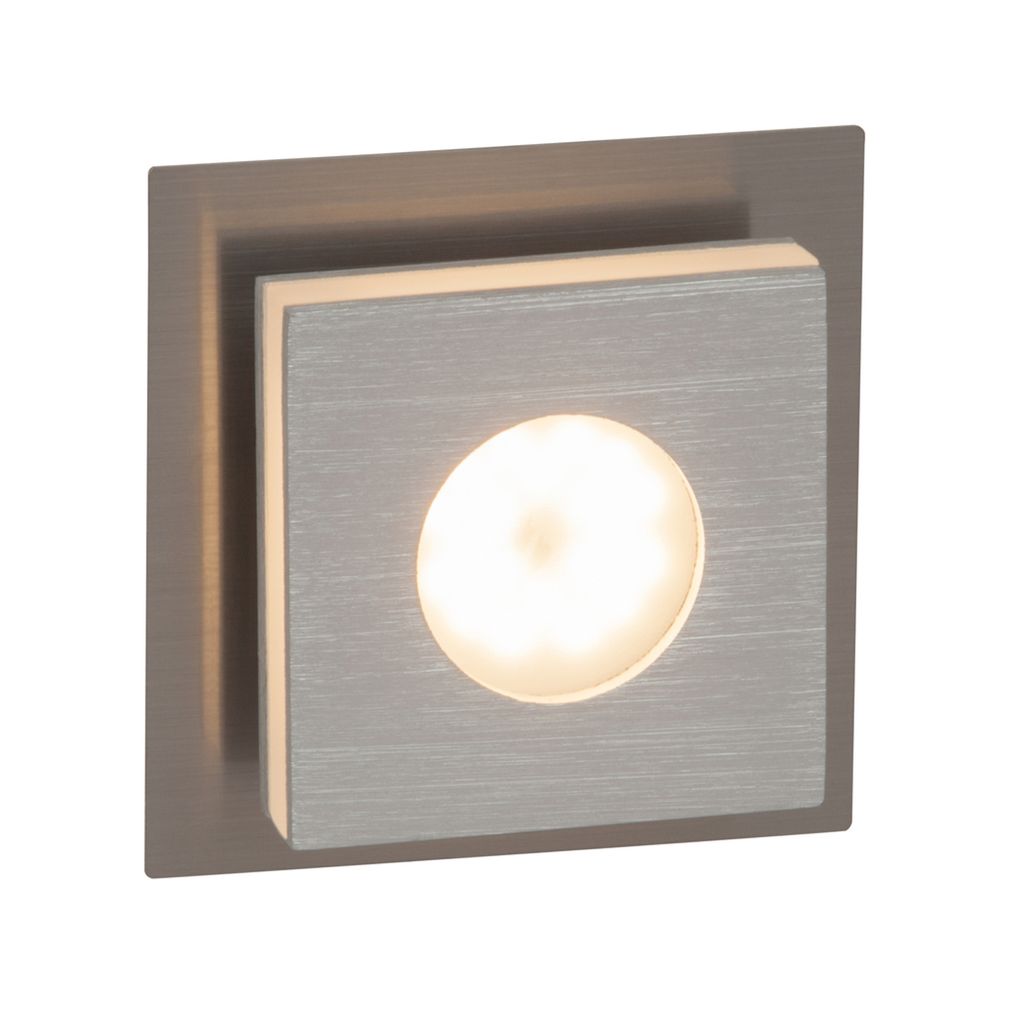 Brilliant LED Wandleuchte Transit Alu 4W 320lm warmweiß Produktbild 