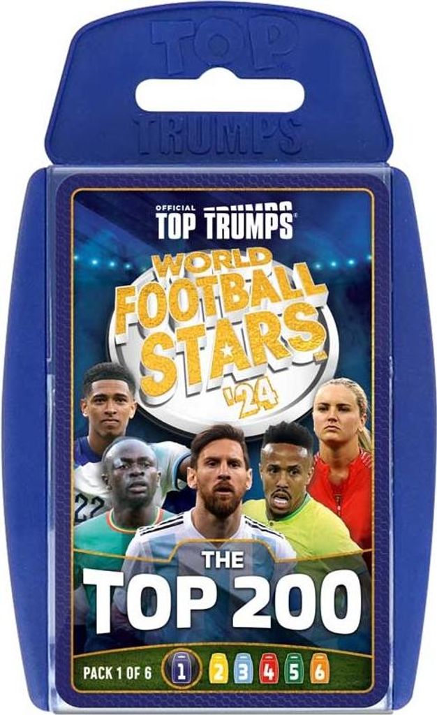 Top Trumps World Football Stars Top 200 - Pack 1 Produktbild 