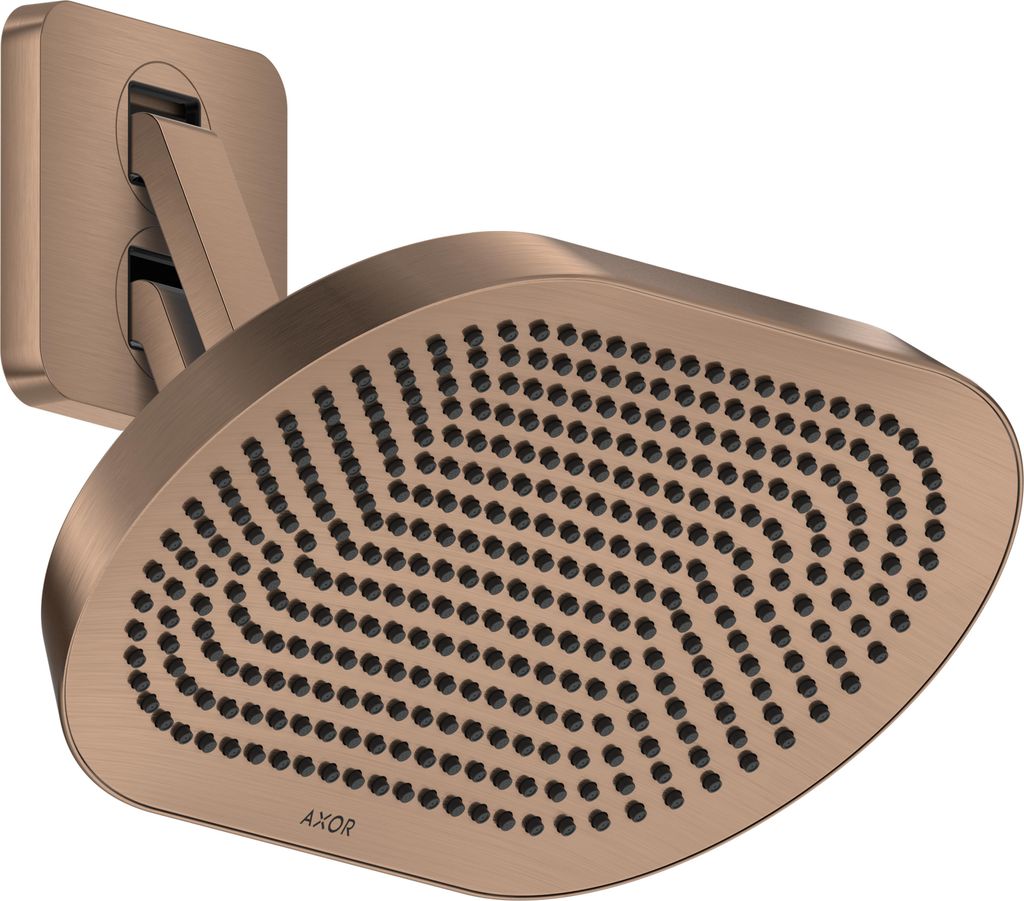 hansgrohe AXOR ShowerSphere Kopfbrause 370/220 2-jet mit beweglichem Brausearm, 39745310
