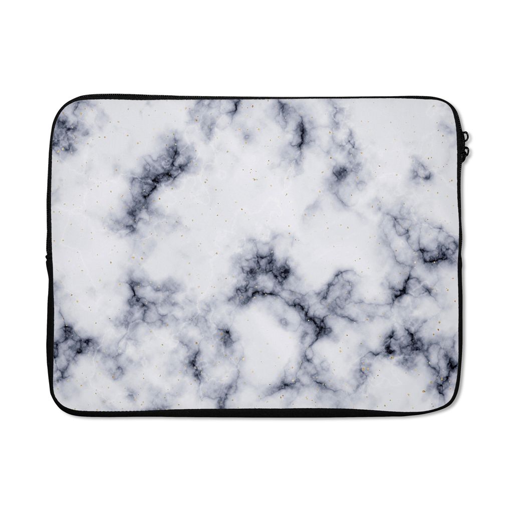 MuchoWow Laptop Hülle 15 Zoll Marmor - Achatgeode - Stein Laptoptasche - Laptoptasche - Sleeve - Rundum-Schutz