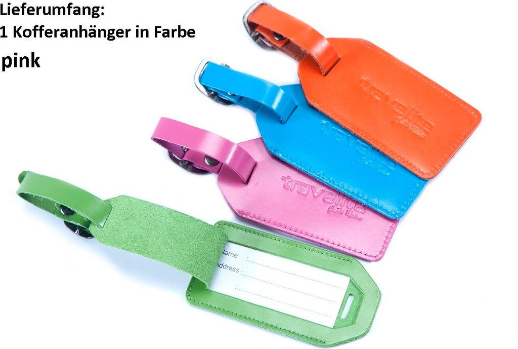 Travelite' Kofferanhänger Leder, Fashion Line