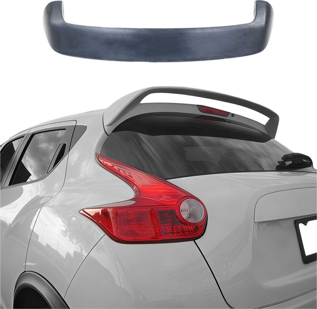 Heckspoiler Dachspoiler für Nissan Juke 2010-2019 Heckflügel Tuning Grundiert