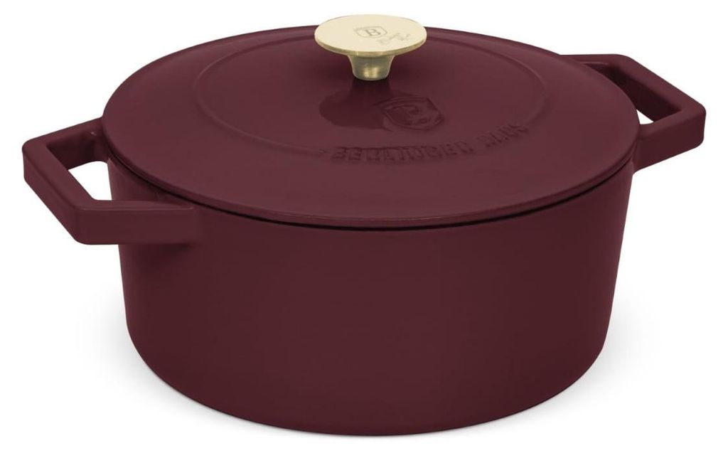 Smaltovaný liatinový hrniec s pokrievkou 4,35L, 24 cm Obrázok produktu 