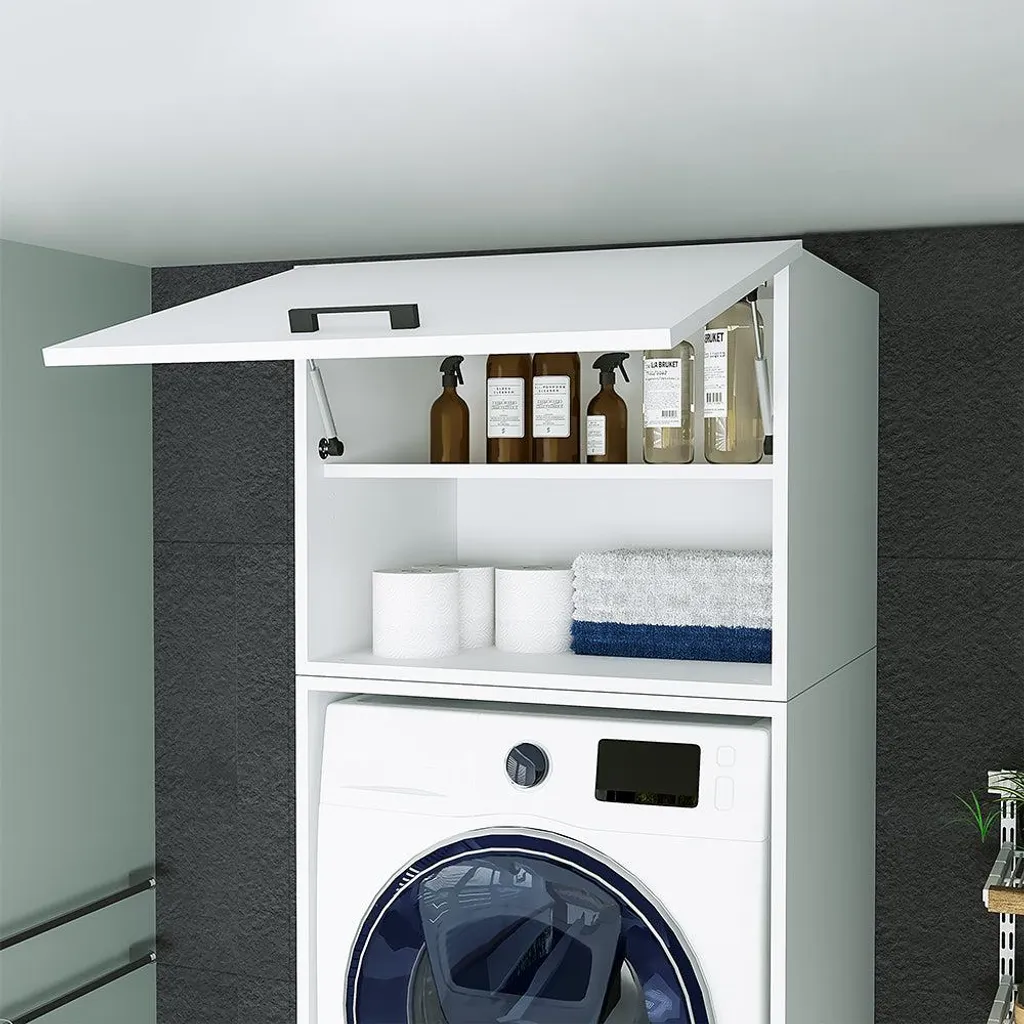 Meuble de rangement polyvalent à abattants Roomart D2-W-S-ATL