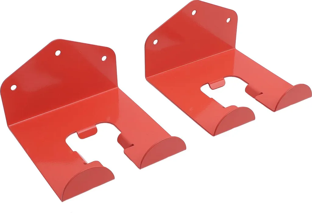Support Tondeuse Mural Grande Capacité en Acier Inoxydable Robuste x2