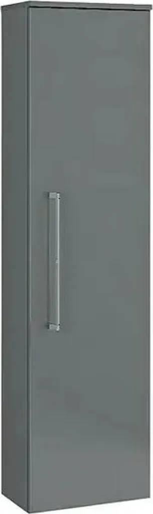 Meuble haut Orion gris 148,6 cm - Faible profondeur 22 cm pour couloir