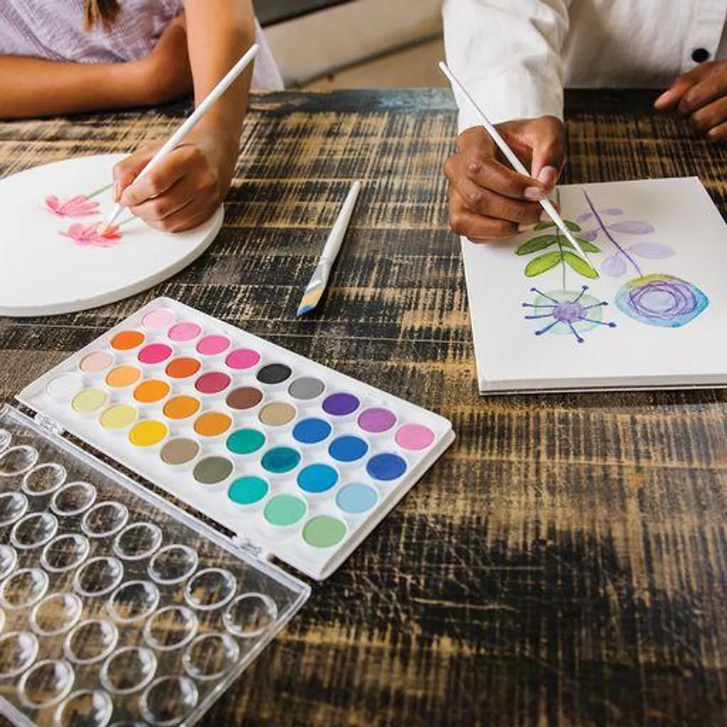 Pinceaux d'aquarelle à réservoir Chroma Blends avec pointes en nylon