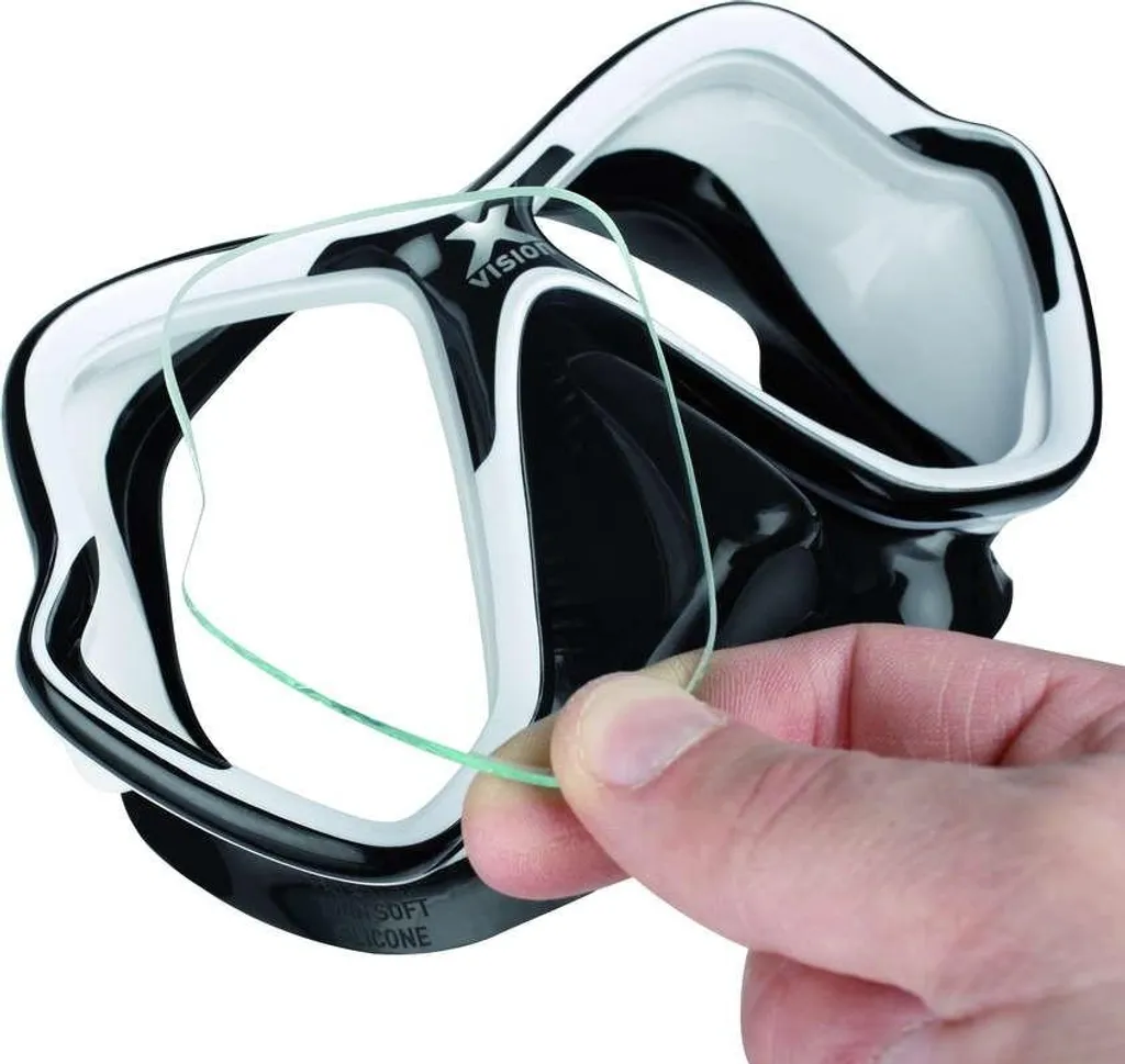 Mares X-Vision Mid Masque de Plongée Verre Correcteur Gauche -3.00