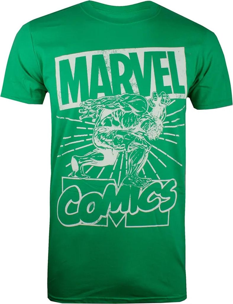 Hulk - "Lift" T-Shirt für Herren TV2123 (L) (Grün)