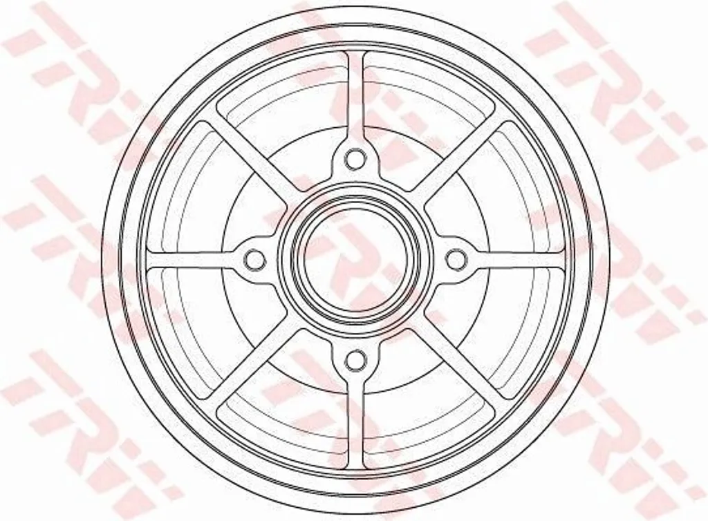 Pièce de Freinage Arrière pour Peugeot 208 et DS3 avec Roulement Intégré