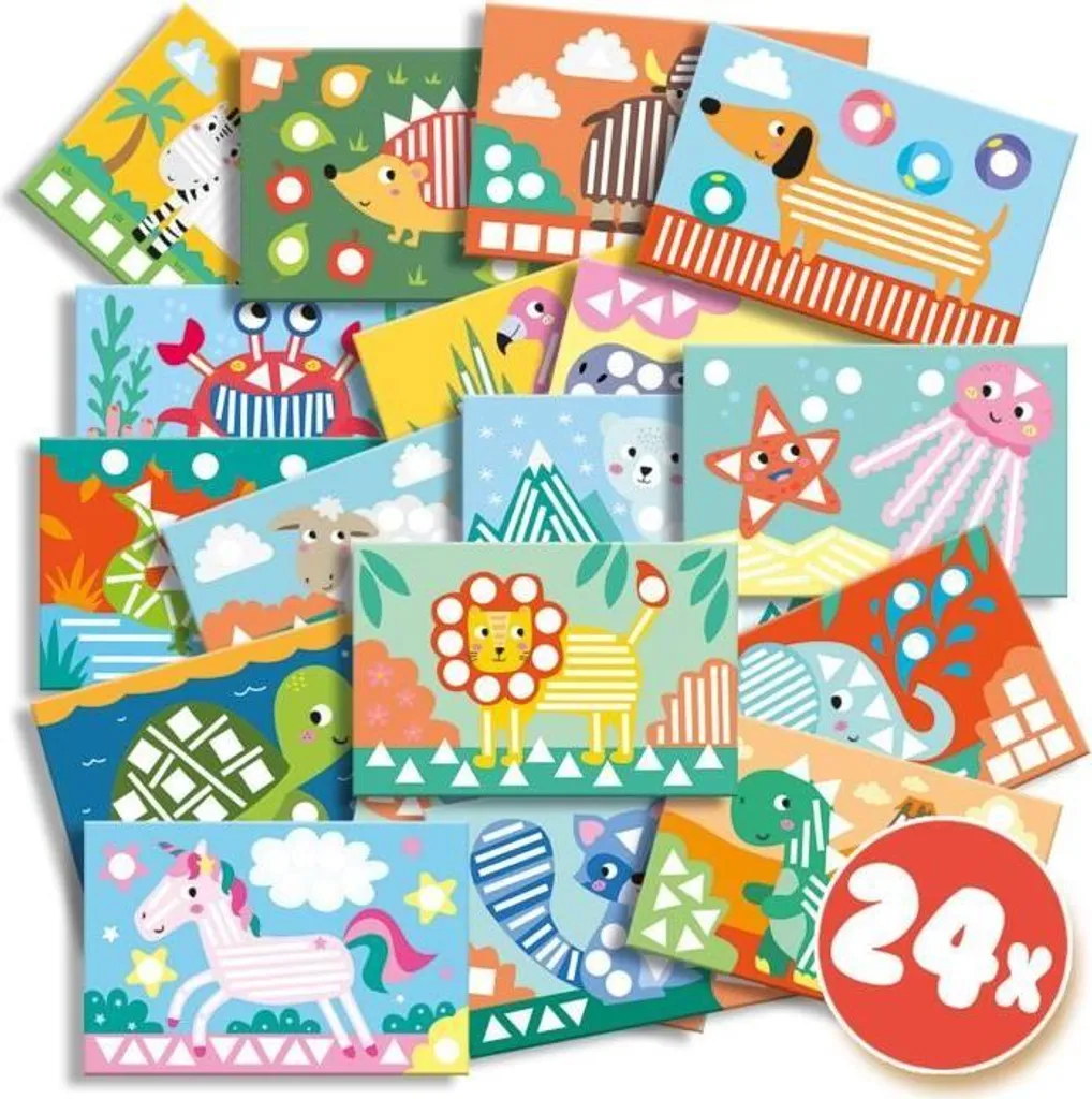 SES Creative Set 370 Adesivi per Bambini 3+ Anni - Motricità Fine - 4