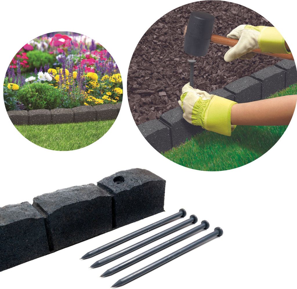 Gartenpalisade Rasenkante Beeteinfassung Beetumrandung 120 Produktbild 