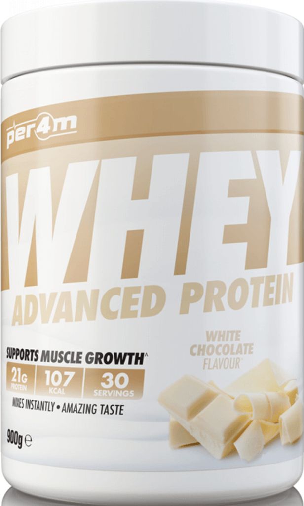 Per4m Whey Advanced Protein (900g) White Chocolate - Produktbild 